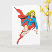 Supergirl in beweging kaart (Gele Bloem)
