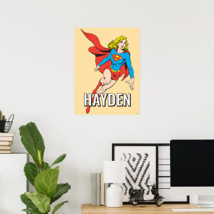 Supergirl in beweging poster