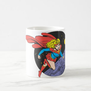 Supergirl in de ruimte koffiemok