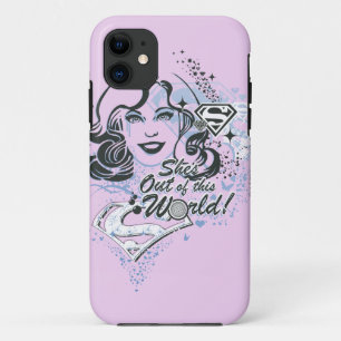 Supergirl is zij uit deze Wereld! iPhone 11 Hoesje