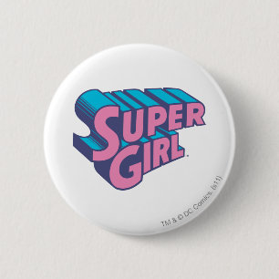 Supergirl J-Pop 10 Ronde Button 5,7 Cm