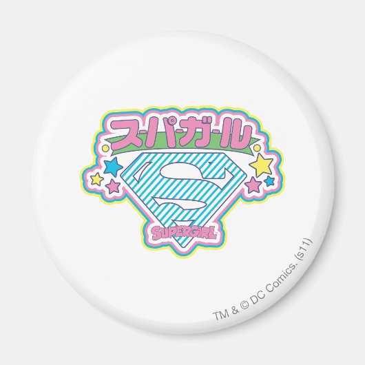 Supergirl J-Pop 12 Magneet (Voorkant)