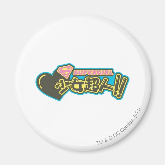 Supergirl J-Pop 2 Magneet (Voorkant)
