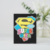 Supergirl J-Pop 5 Briefkaart (Staand voorkant)