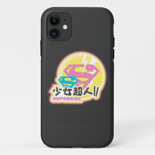 Supergirl J-Pop 8 Case-Mate iPhone Case (Achterkant)