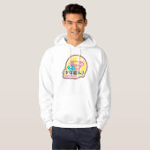 Supergirl J-Pop 8 Hoodie (Voorkant volledig)