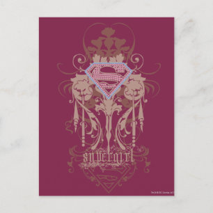 Supergirl Jewel Logo Briefkaart