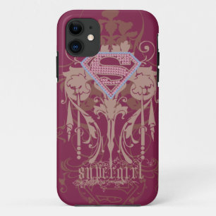 Supergirl Jewel Logo iPhone 11 Hoesje