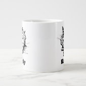 Supergirl krantenpapier S-Shield Extra Grote Beker (Voorkant)