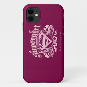 Supergirl-kruisontwerp iPhone 11 Hoesje