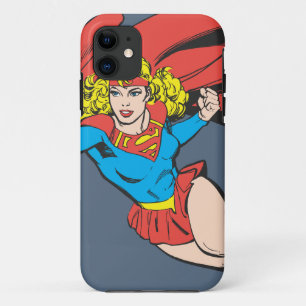 Supergirl Leaps en Punches iPhone 11 Hoesje