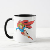 Supergirl Leaps en Punches Mok (Links)