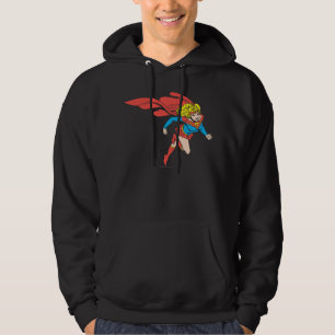 Supergirl leaps Rechts Hoodie