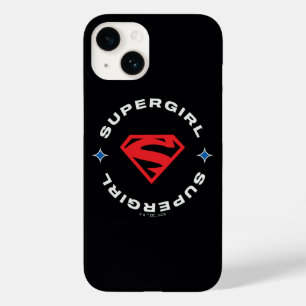 Supergirl Leeftijd van Helden Cirkel S-Shield Case-Mate iPhone 14 Hoesje