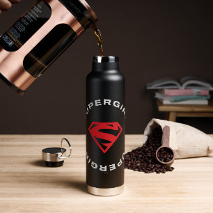 Supergirl Leeftijd van Helden Cirkel S-Shield Waterfles