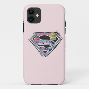 Supergirl Logo Collage iPhone 11 Hoesje