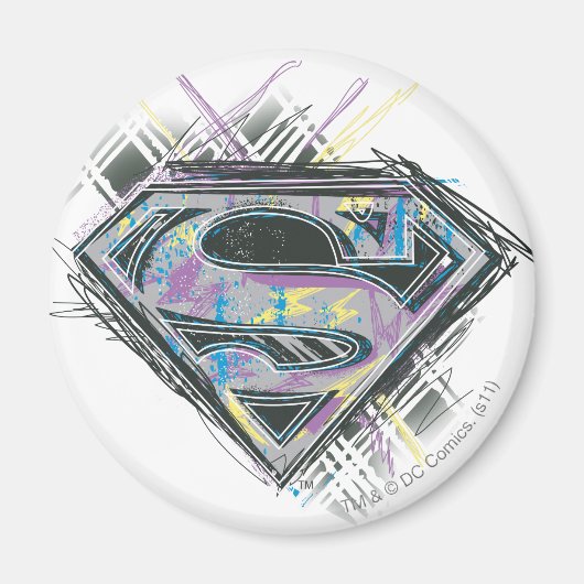 Supergirl Logo Magneet (Voorkant)