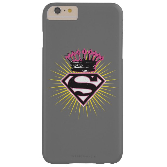 Supergirl-Logo met Crown Case-Mate iPhone Case (Achterkant)