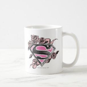 Supergirl Logo met Rozen Koffiemok
