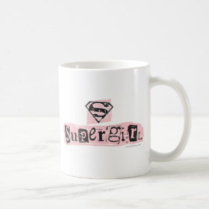 Supergirl Logo Ransom Note Koffiemok