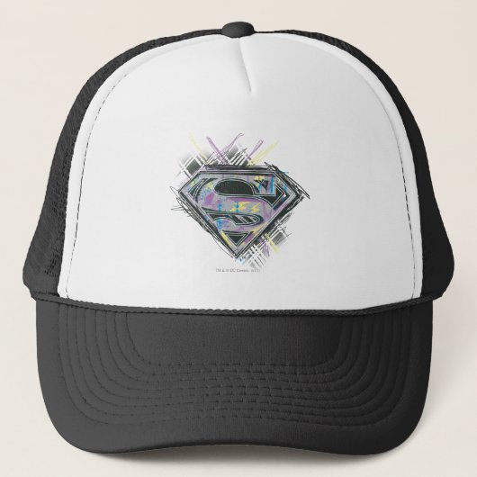Supergirl Logo Trucker Pet (Voorkant)