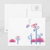 Supergirl Love Bee Briefkaart (Voorkant / Achterkant)