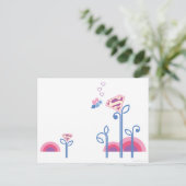 Supergirl Love Bee Briefkaart (Staand voorkant)