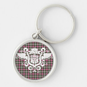 Supergirl Love Crest Sleutelhanger