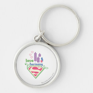 Supergirl Love & Harmony Sleutelhanger