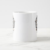 Supergirl Mandala Graphic Extra Grote Beker (Voorkant)