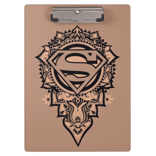 Supergirl Mandala Graphic Klembord (Voorkant)