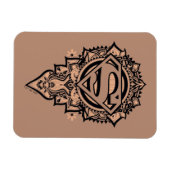 Supergirl Mandala Graphic Magneet (Horizontaal)