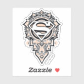 Supergirl Mandala Graphic Sticker (Vel)