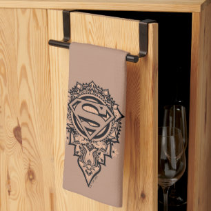 Supergirl Mandala Graphic Theedoek