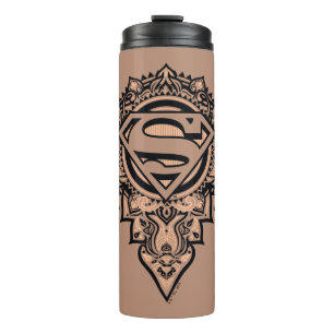 Supergirl Mandala Graphic Thermosbeker