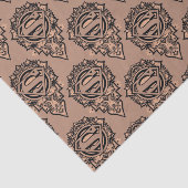 Supergirl Mandala Graphic Tissuepapier (Detail)