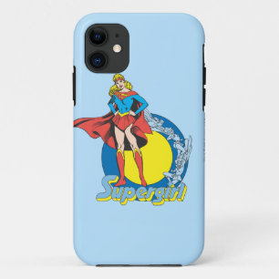 Supergirl met Logo iPhone 11 Hoesje
