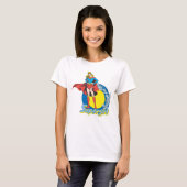 Supergirl met Logo T-shirt (Voorkant volledig)
