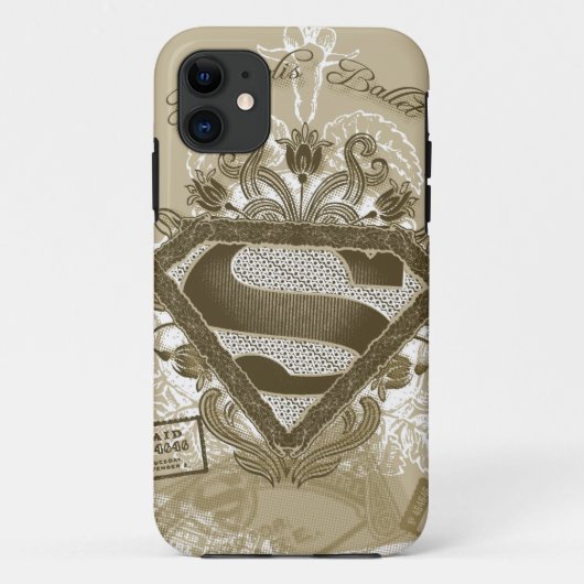Supergirl Metropolis Ballet Brown Case-Mate iPhone Case (Achterkant)