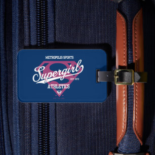 Supergirl Metropolis Sports Athletics Graphic Bagagelabel