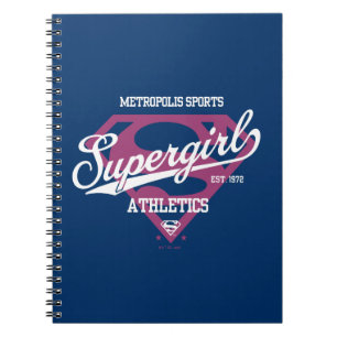 Supergirl Metropolis Sports Athletics Graphic Notitieboek