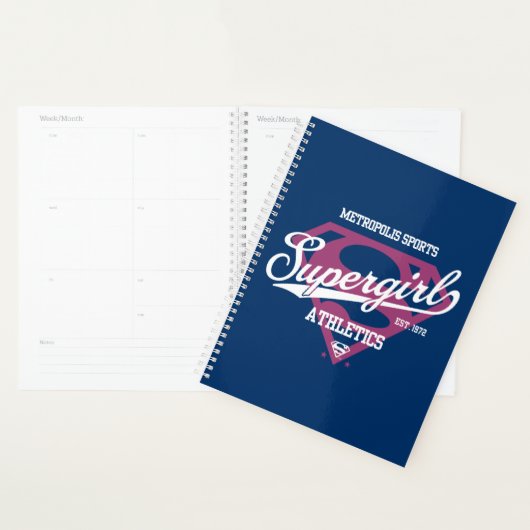 Supergirl Metropolis Sports Athletics Graphic Planner (Display)