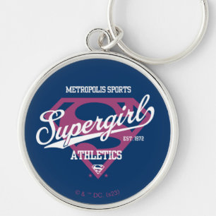Supergirl Metropolis Sports Athletics Graphic Sleutelhanger
