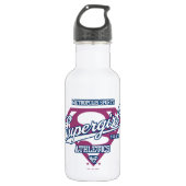 Supergirl Metropolis Sports Athletics Graphic Waterfles (Voorkant)