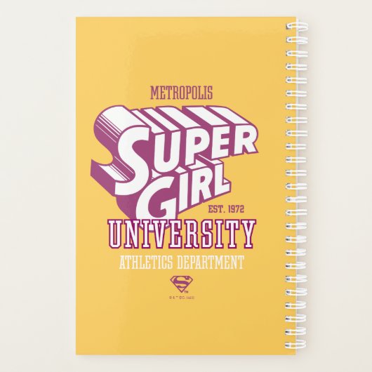 Supergirl Metropolis University Athletics Départem (Dos)