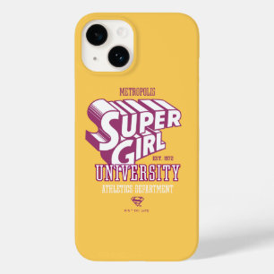 Supergirl Metropolis University Athletics Dept. Case-Mate iPhone 14 Hoesje