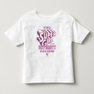 Supergirl Metropolis University Athletics Dept. Kinder Shirts