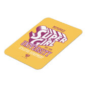 Supergirl Metropolis University Athletics Dept. Magneet (Linkerzijde)