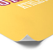 Supergirl Metropolis University Athletics Dept. Poster (Hoek)