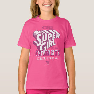Supergirl Metropolis University Athletics Dept. T-shirt